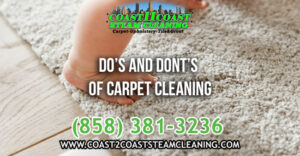 Do's and Don'ts of Carpet Cleaning in San Diego