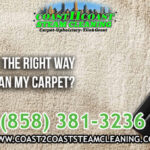 Right Way to Clean My Carpets in San Diego